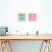 Poster, Kit com 2 Quadros para Parede Jogo do Amor  