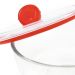 Pote Hermético Vidro Redondo 350mL - Transparente 