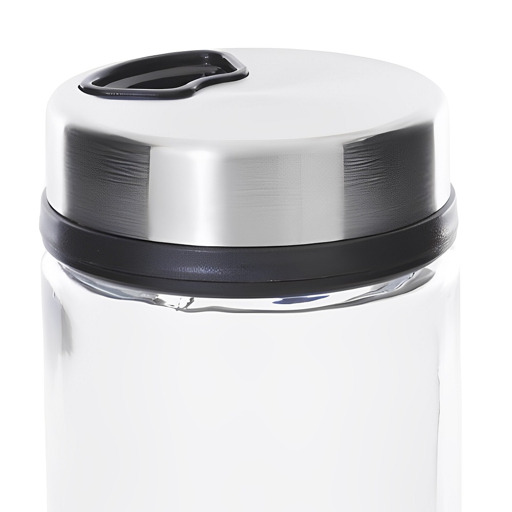 Pote de Vidro para Temperos e Condimentos / Queijeira 200mL com Tampa Dosadora 
