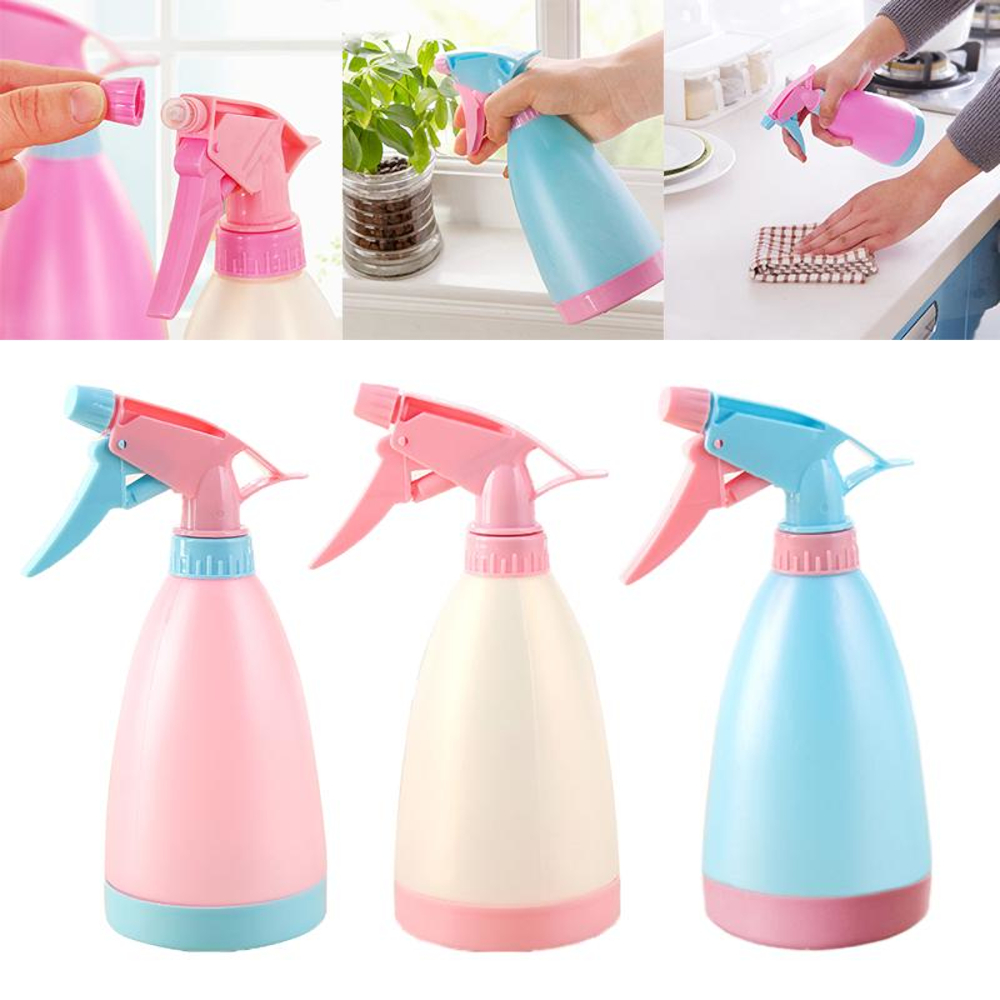 Pulverizador Borrifador Bico Regulavel Alta Pressão Capacidade 500 mL Branco