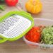 Ralador de Legumes e Alimentos em Inox com Pote Plastico