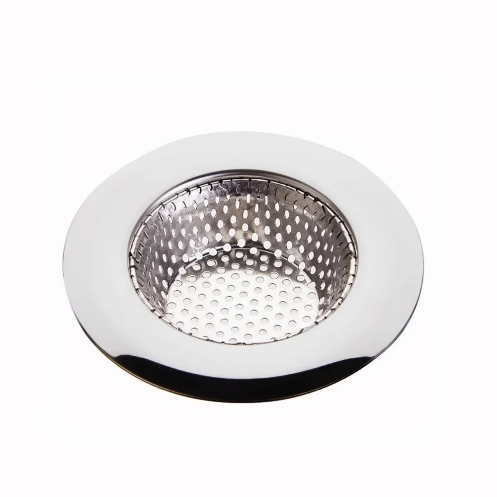 Ralo Pia Com Borda Inox Cozinha 9cm 