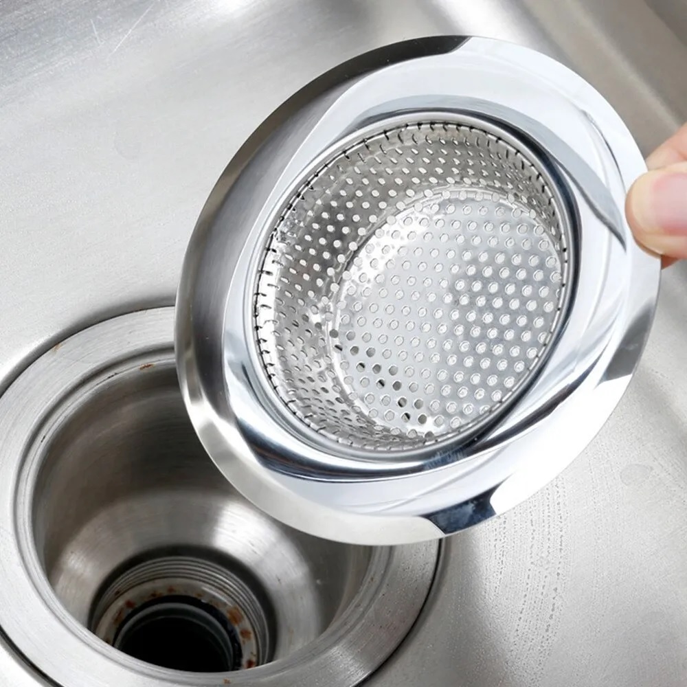 Ralo Pia Com Borda Inox Cozinha 9cm 