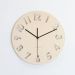 Relogio de Parede 30x30cm MDF Cru - Carisma
