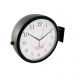 Relogio de Parede Antigo, Vintage, Dupla Face - Preto 