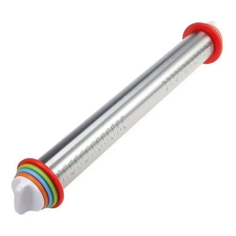 Rolo de Massas em Inox ajustável