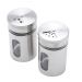 Saleiro e Pimenteiro para Mesa com Suporte em Inox  