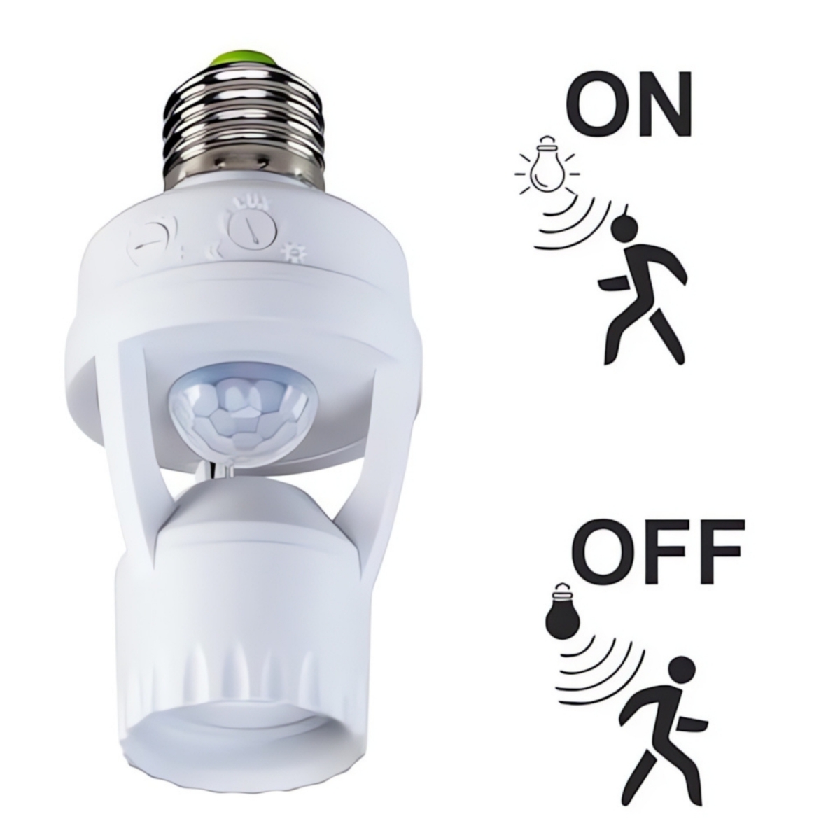 Sensor Automático de Presença Soquete E27 