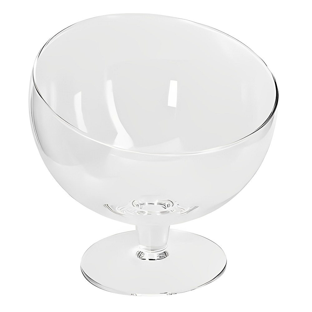 Taça Boca Torta, Bomboniere em Vidro 19x14cm - Festas, Buffet, Hotéis - 1,8 Litros