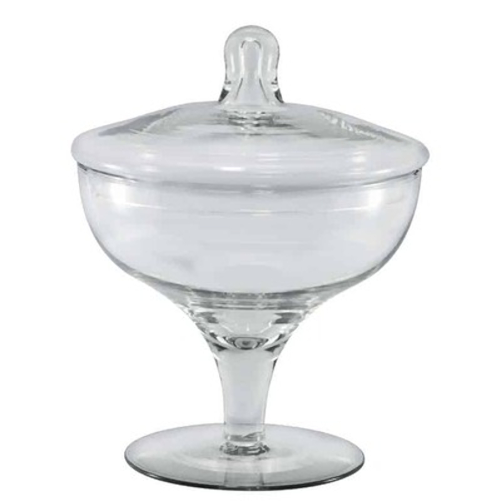 Taça Bomboniere com Tampa 1,5 Litros - Vidro 