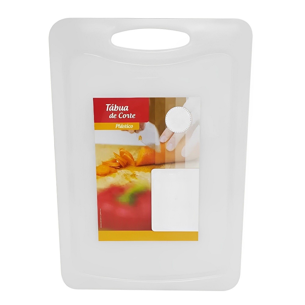 Tabua Carne, Churrasco, Legumes, Cozinha em Plástico Resistente 35x24cm 