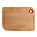 Tabua De Carne Madeira Bambu Churrasco 28x20cm 