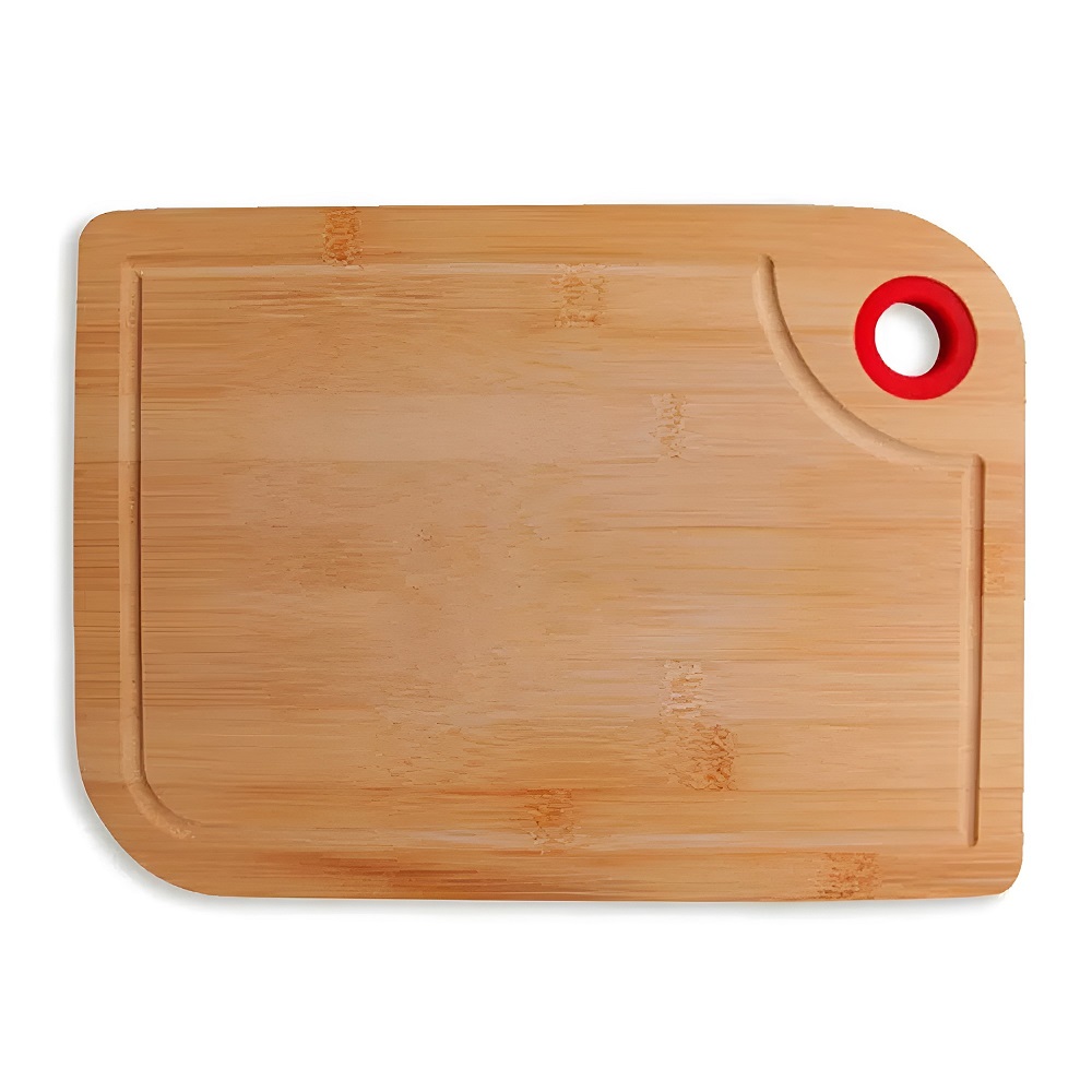 Tabua De Carne Madeira Bambu Churrasco 28x20cm 