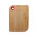 Tabua De Carne Madeira Bambu Churrasco 28x20cm 