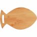 Tabua de Corte Madeira em Formato de Peixe 44x24cm 