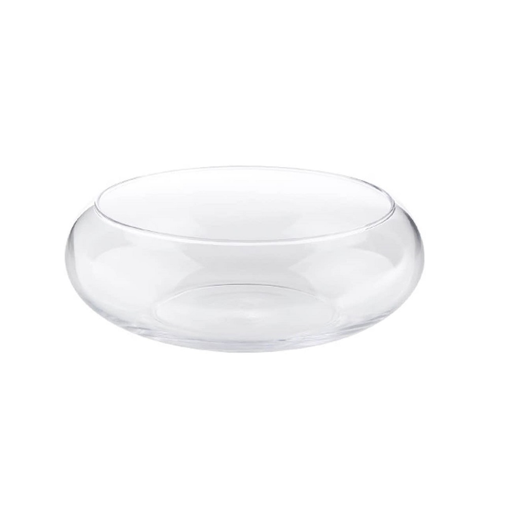Vaso Mini Terrário de Vidro para Suculentas 9x15x18cm 
