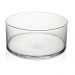 Vaso Redondo Floreira Terrario Cilindro em Vidro Suculentas, Arranjos 24x20cm 