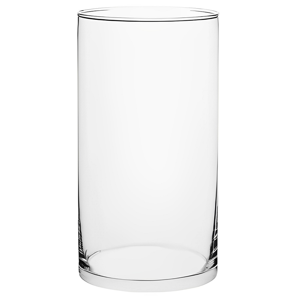 Vaso Vidro Cilindro 40x20cm Arranjos, Flores, Festas, Decoração 