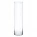 Vaso Vidro Cilindro Grande Comprido 40x14cm Transparente 