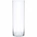 Vaso Vidro Cilindro Grande Comprido 50x20 cm Transparente 