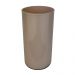 Vaso de Vidro para Decoração Cilindrico Marrom - 30x14cm 