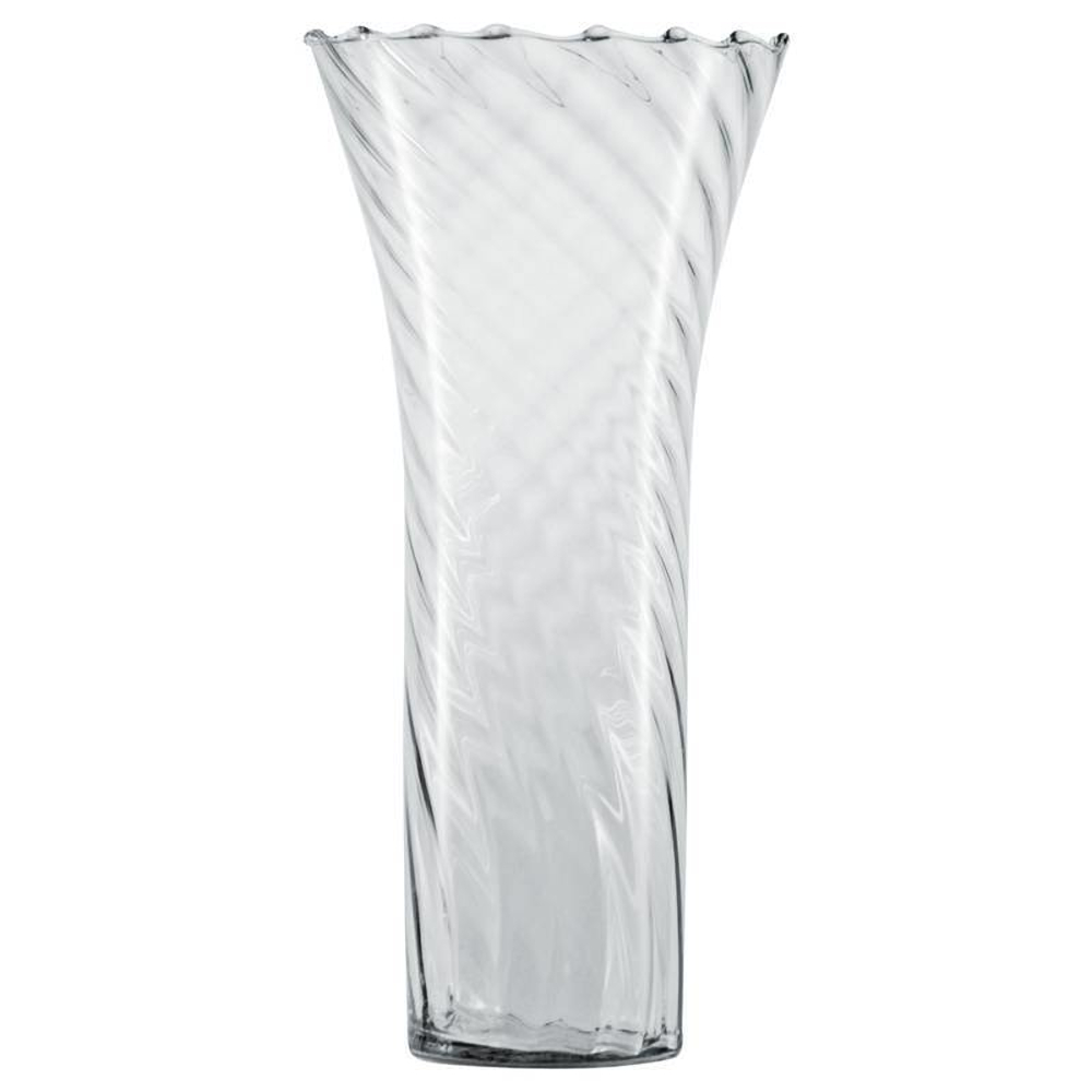 Vaso de Vidro, Vaso Lirio Grande Rigado 14x30 
