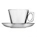 Xícaras Vidro Square 80ml - Jogo Xícaras 12 Peças Café Expresso, Chá 
