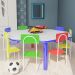 Conjunto de Mesa Oitavada com 8 Cadeiras Umbridge Colorido