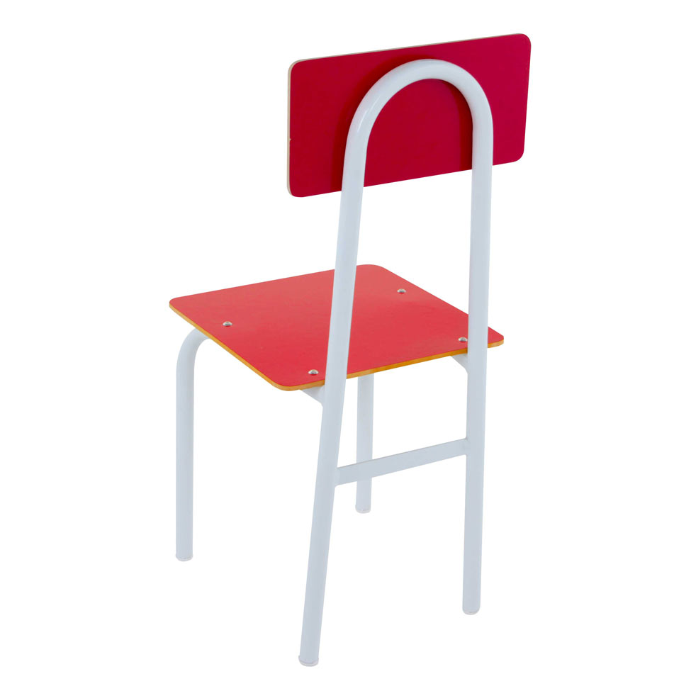 Conjunto de Mesa Quadrada com 4 Cadeiras Ferrum Colorido