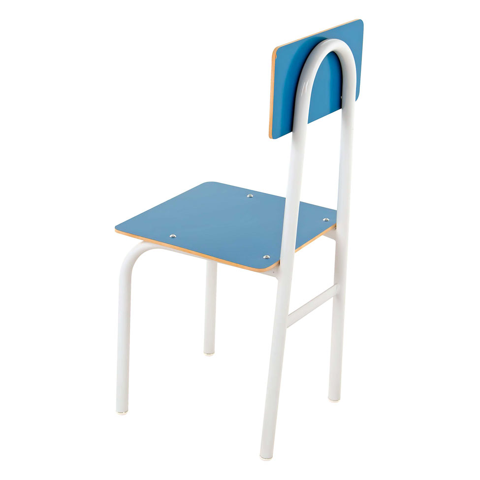 Conjunto de Mesa Quadrada com 4 Cadeiras Ferrum Colorido