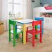 Conjunto de Mesa Quadrada com 4 Cadeiras Ferrum I Colorido