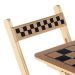 Mesa Xadrez com Gaveta e 2 Cadeiras