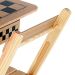 Mesa Xadrez com Gaveta e 2 Cadeiras