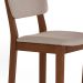 Conjunto com 2 Banquetas Napoli Imbuia e Bege
