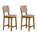 Conjunto com 2 Banquetas Napoli Mel e Bege