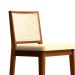 Conjunto com 2 Banquetas Sila Imbuia e Bege