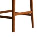 Conjunto com 2 Banquetas Sila Imbuia e Bege