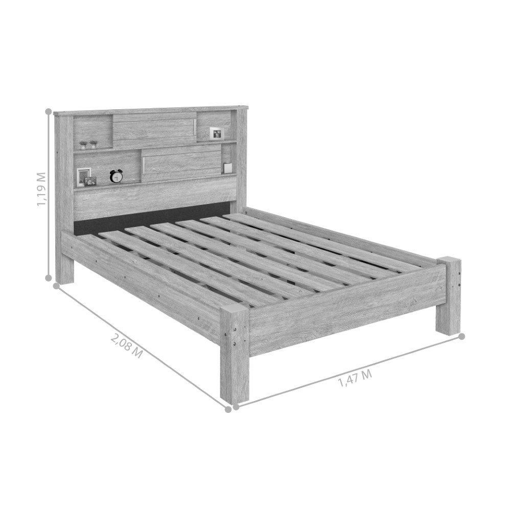 Cama de Casal Eliane Mocaccino