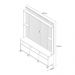 Home Ripado para TVs 60 Polegadas Leicester Naturale