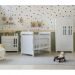 [OUTLET] Quarto Infantil Decorado Ariel II Branco
