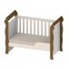 [OUTLET] Quarto Infantil Decorado Ariel II Branco e Marrom