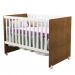 [OUTLET] Quarto Infantil Decorado Ariel l Branco e Amadeirado