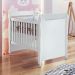 Quarto de Bebê Ariel Berço Mini Cama Mirelle Cômoda Infantil com Porta Branco Carolina Baby