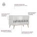 Quarto de Bebê Berço 3 em 1 Retrô Ludmila Cômoda com Fraldário Ligia Off White Carolina Baby