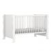 Quarto de Bebê Berço Mini Cama Raissa Cômoda Infantil 3 Gavetas com Fraldário Bianca Branco Carolina Baby