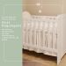Quarto de Bebê Completo Berço 3 em 1 Gabrielle Guarda Roupa 4 Portas Cômoda Infantil com Porta Branco Carolina Baby