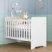 Quarto de Bebê Gabrielle Berço 3 em 1 Guarda Roupa 4 Portas Cômoda Infantil Branco Carolina Baby