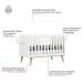 Quarto de Bebê Retrô Berço 3 em 1 Ludmila Cômoda 4 Gavetas com Porta Cris Carolina Baby