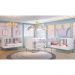 Quarto de Bebê Retrô Lorena Berço 3 em 1 Ludmila Cômoda Infantil Branco Fosco Bétula Carolina Baby