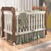 Quarto de Bebê Taís Berço 3 em 1 Lila Cômoda Infantil 4 Gavetas com Porta Amadeirado Carolina Baby